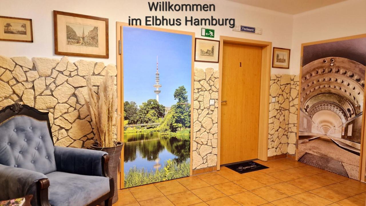 Elbhus Hamburg Appartement Buitenkant foto