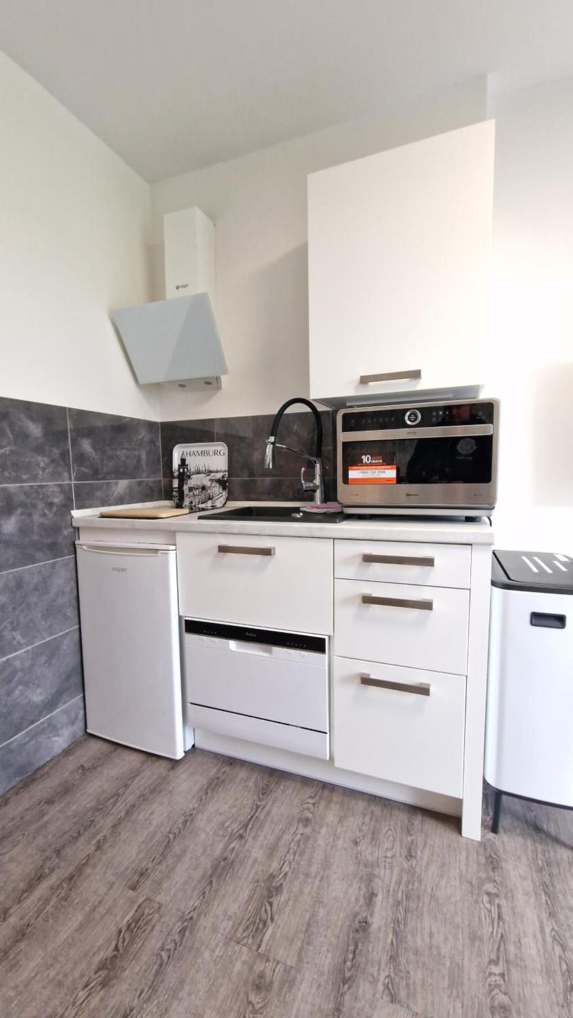 Elbhus Hamburg Appartement Kamer foto
