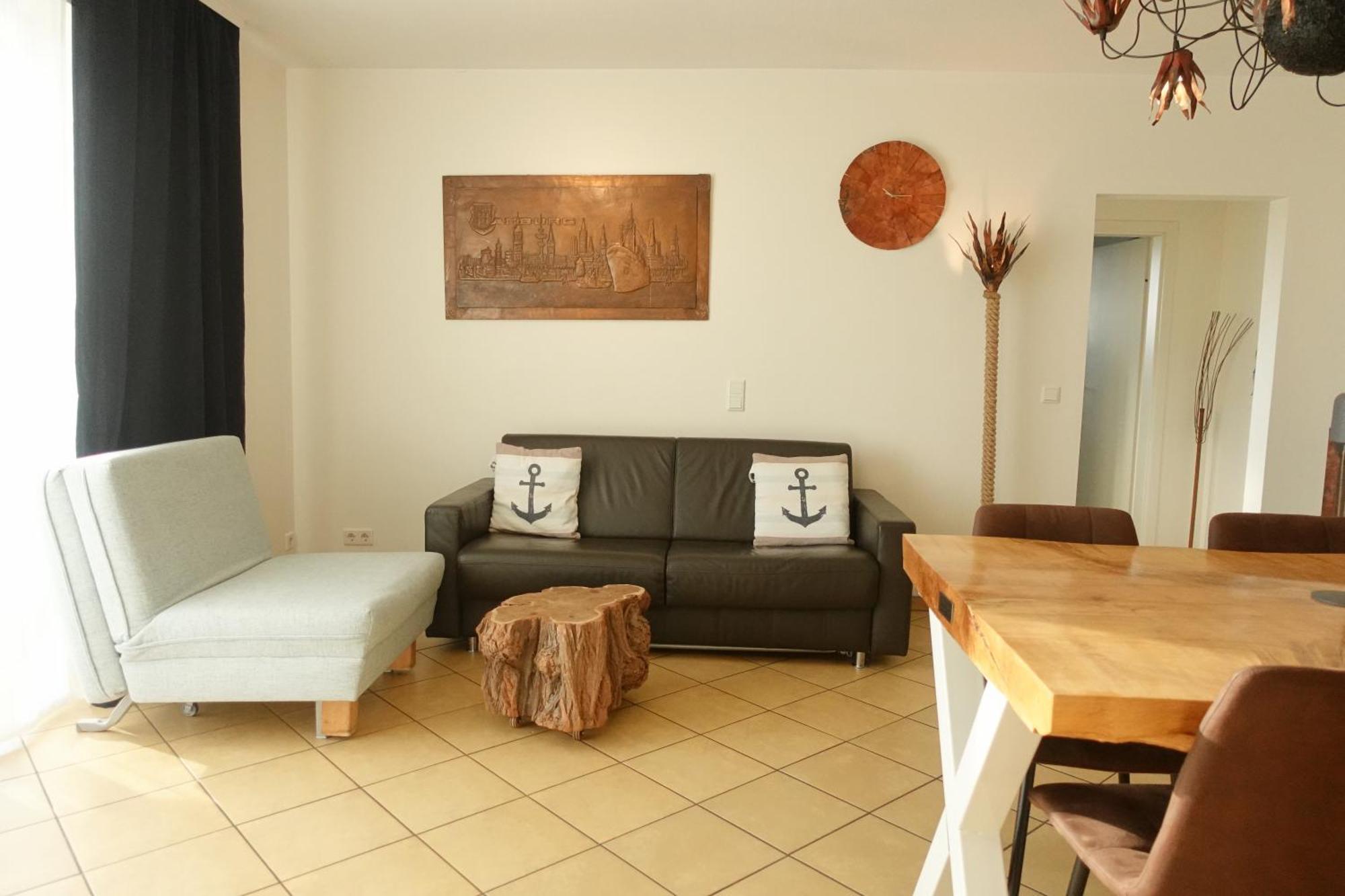 Elbhus Hamburg Appartement Buitenkant foto